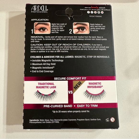 🧲 2 boxes of Ardell Magnetic Megahold Liner and Lashes 110 - Picture 3 of 6